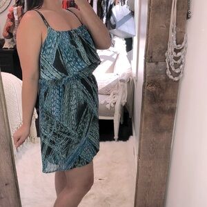 Lily Rose size XLarge blue summer flirty dress